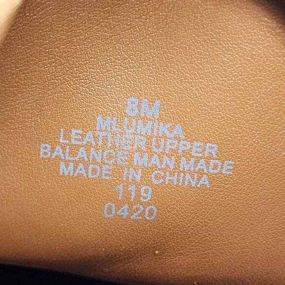 Marc Fisher Shoes Womens Size 8 Brown Leather Side Zip Ankle Boots - Picture 11 of 12